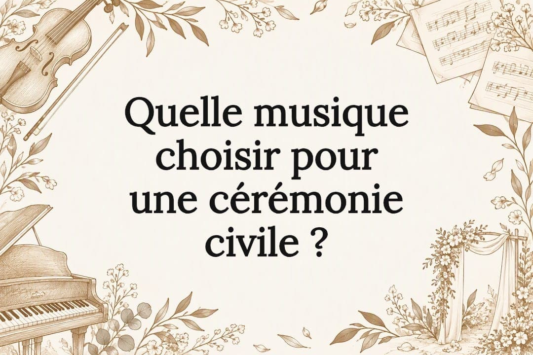 Quelle musique choisir pour une cérémonie civile ?