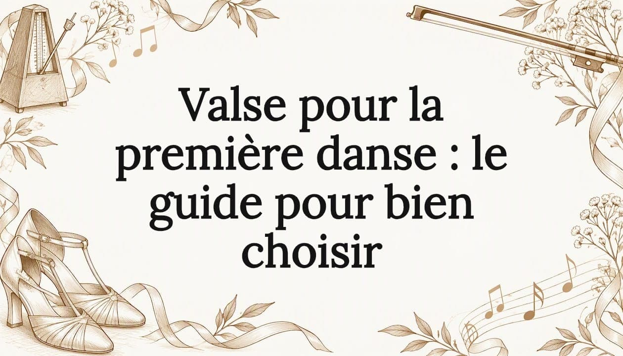 Valse pour la première danse : le guide pour bien choisir
