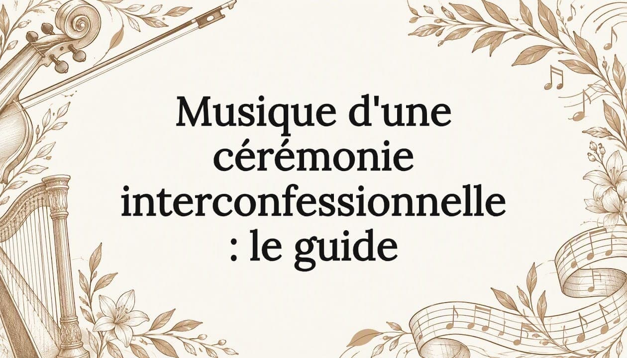 Musique d'une cérémonie interconfessionnelle : le guide