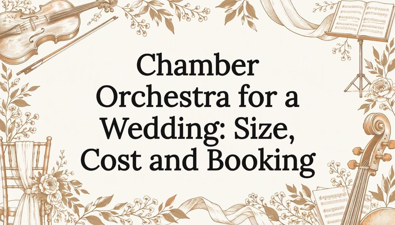 Chamber Orchestra for a Wedding: Size, Cost and Booking